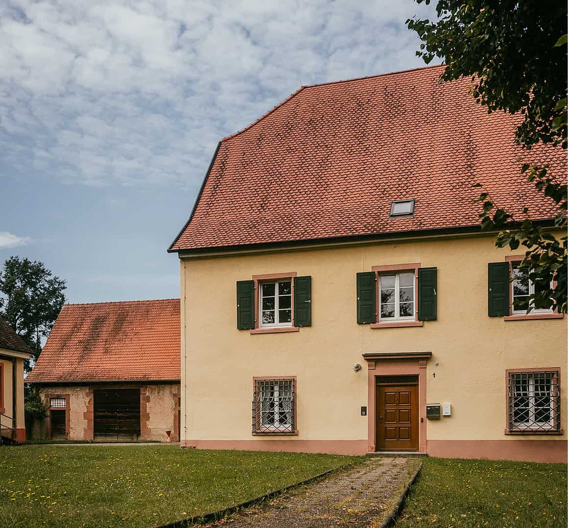 Glöcklemühle und Pfarrhof in Bleichheim