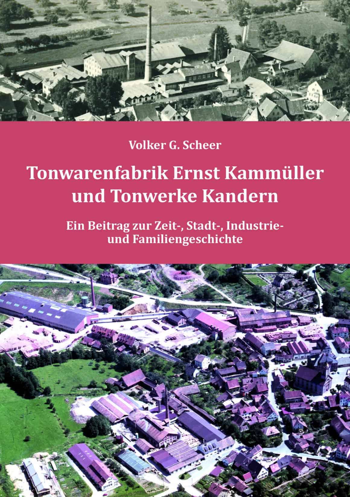 Buchcover: Tonwarenfabrik Kammüller und Tonwerke Kandern